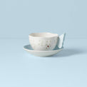 Butterfly Meadow Figural&#174; Blue Cup and Saucer