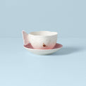 Butterfly Meadow Floral Pink Cup & Saucer
