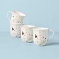 Butterfly Meadow Seasonal Mugs, Set of 4