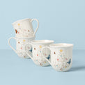 Butterfly Meadow Seasonal Mugs, Set of 4