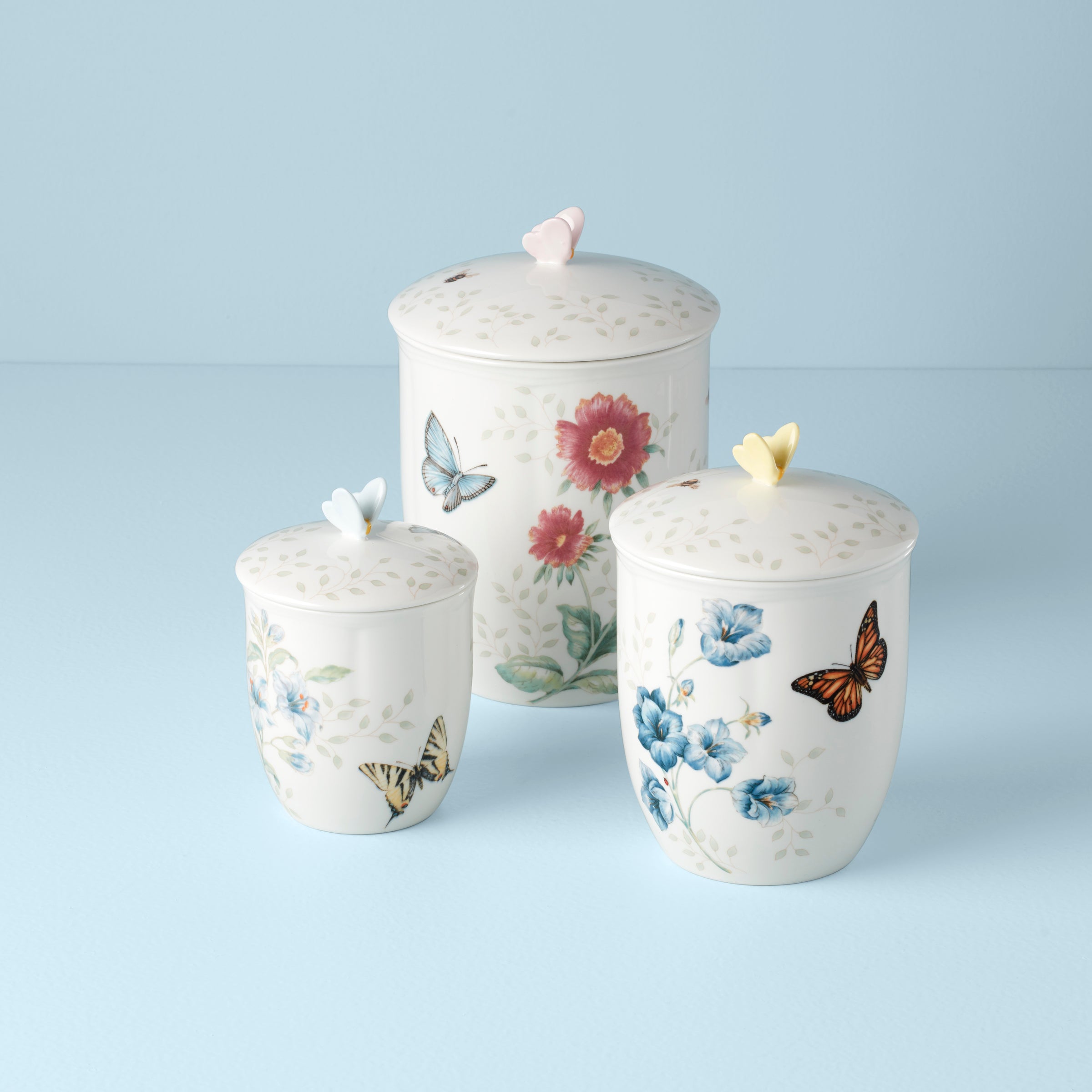 Butterfly Meadow 3-Piece Canister Set – Lenox Corporation