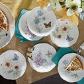 Butterfly Meadow 6-Piece Tidbit Plate Set