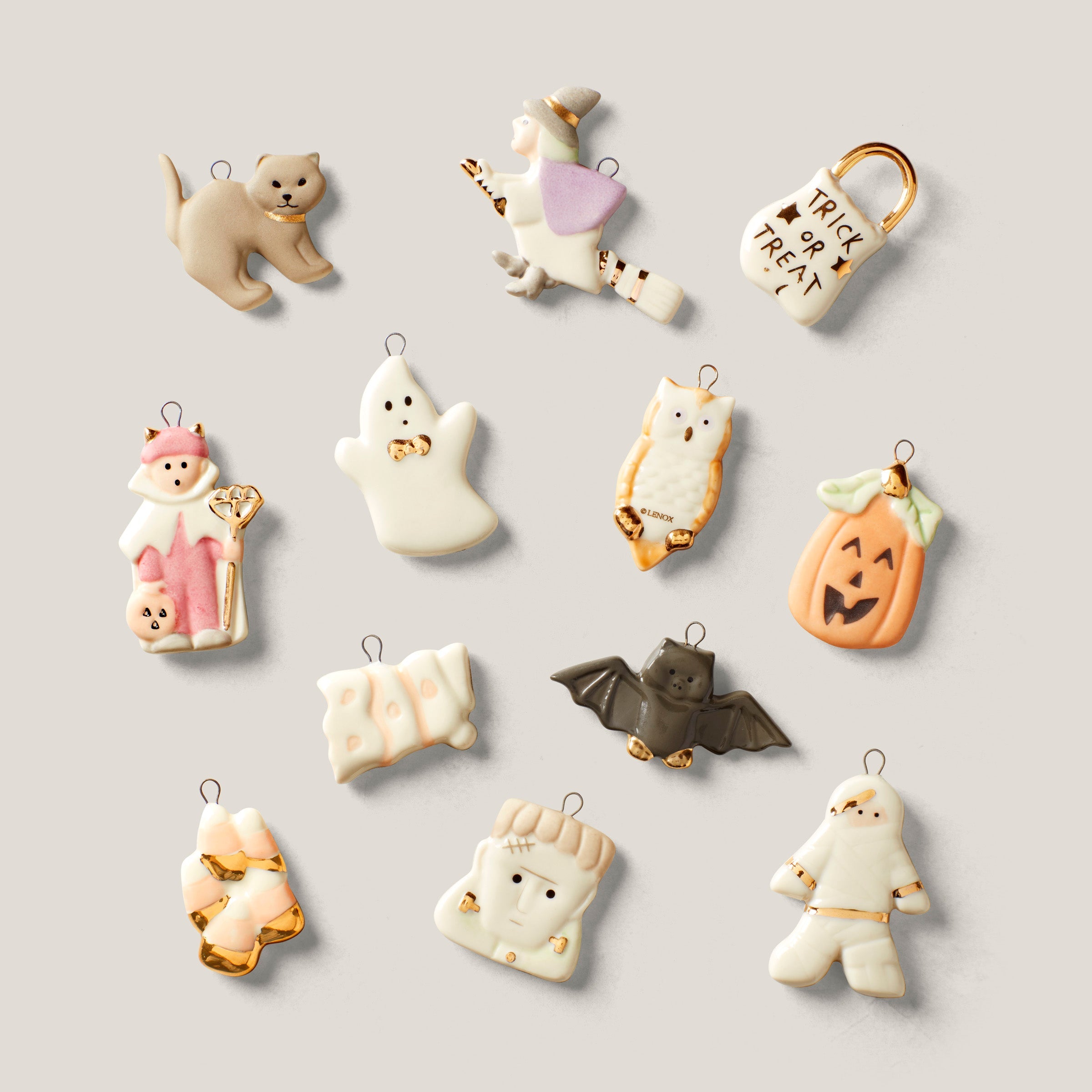 Trick or Treat 12-Piece Mini Ornament Set – Lenox Corporation