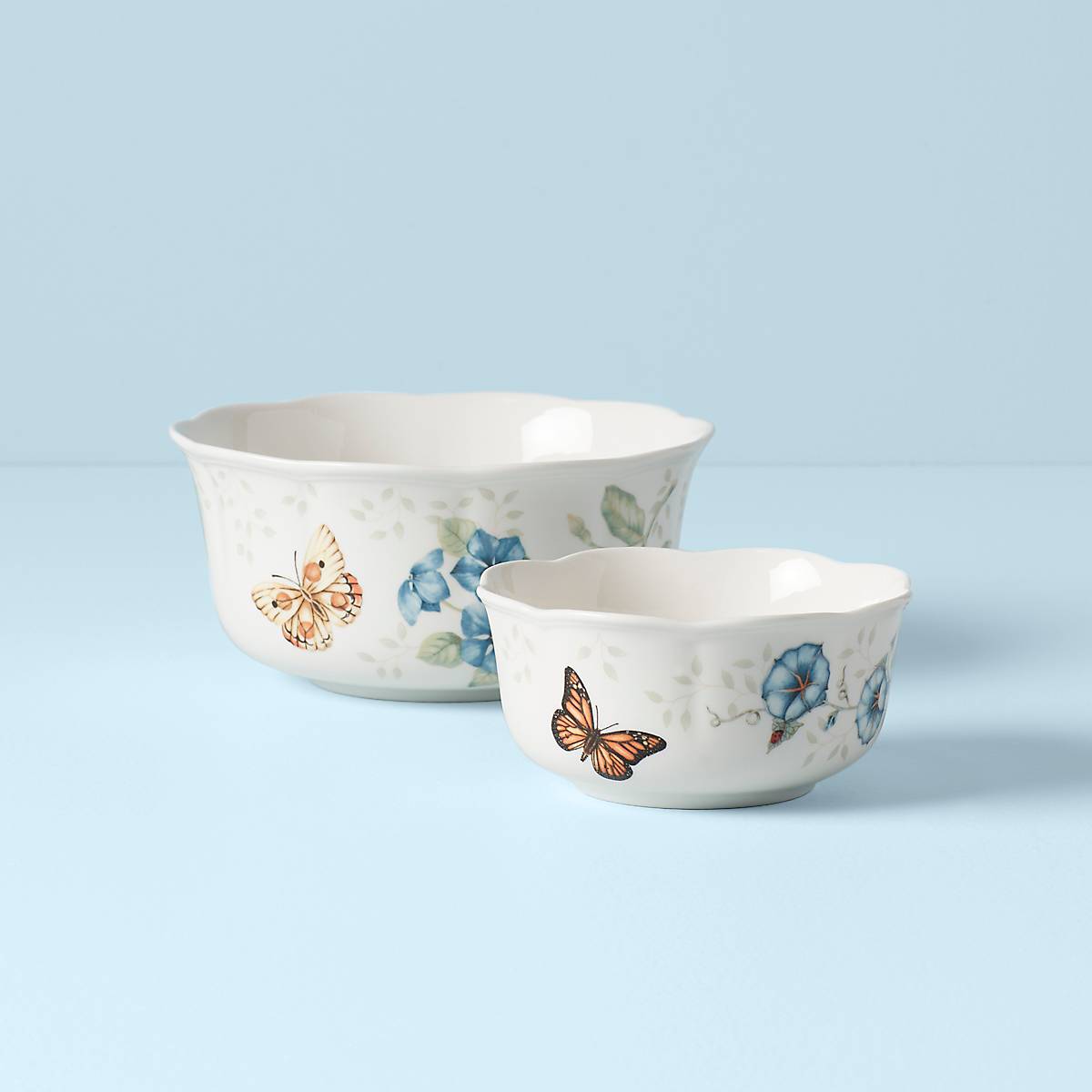 Butterfly Meadow 2-Piece Bowl Set – Lenox Corporation
