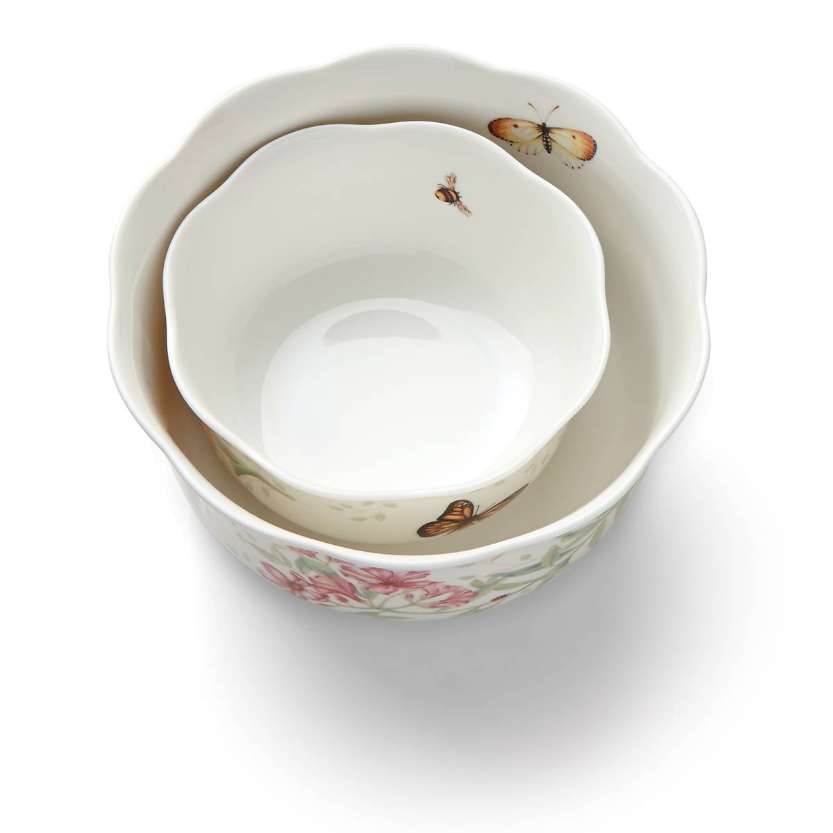 Butterfly Meadow 2-Piece Bowl Set – Lenox Corporation
