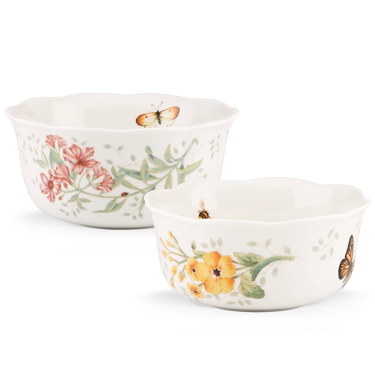 Butterfly Meadow 2-Piece Bowl Set – Lenox Corporation