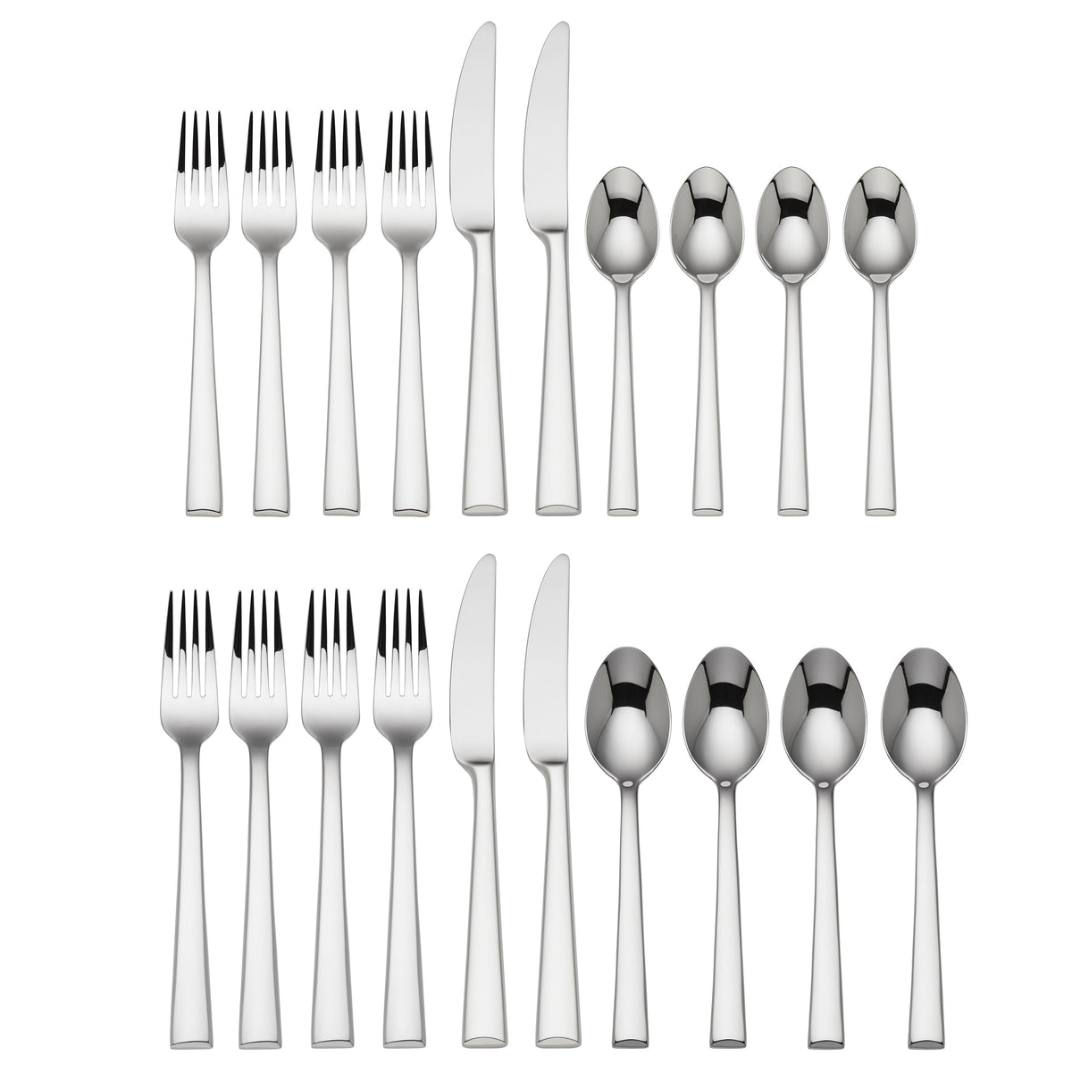 Continental Dining 20Piece Flatware Set Lenox Corporation