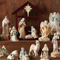 First Blessing Nativity&#8482; Wood Cr&#233;che