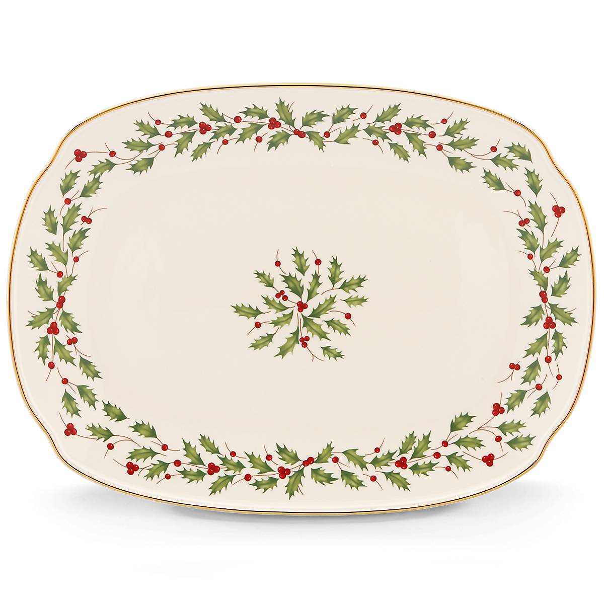 未使用 LENOX 21cmプレート6枚　クリスマス Holiday Oval Platter – Lenox Corporation