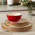 Holiday Dinner Plate Set, Buy 3 Get 6