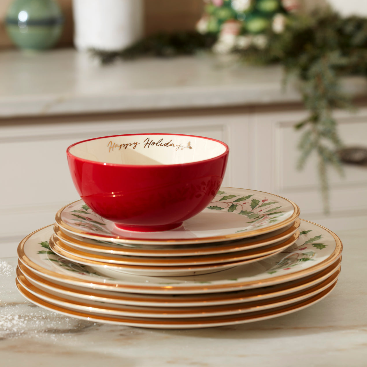 Holiday 12-Piece Plate & Bowl Set – Lenox Corporation