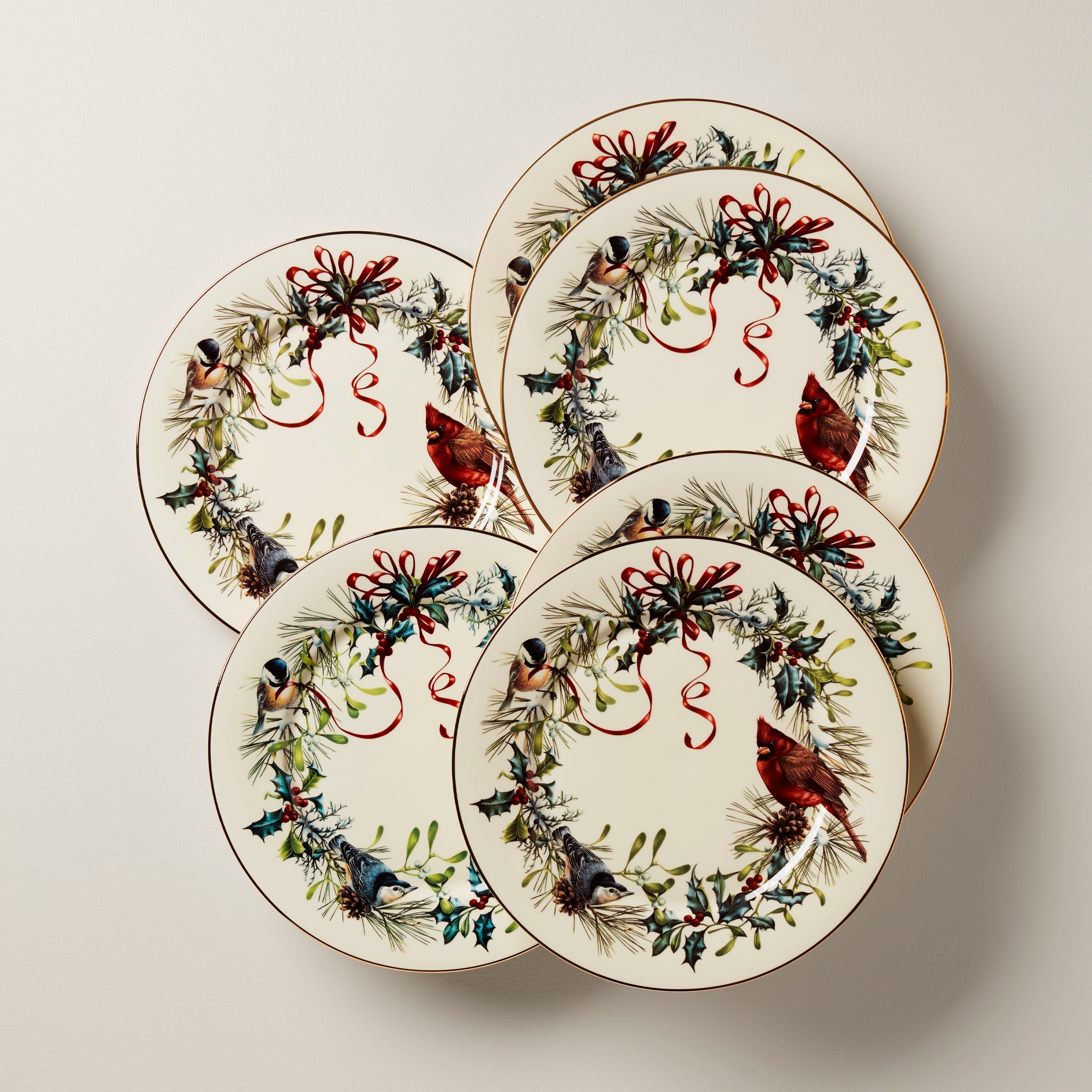 Winter Greetings Dinner Plates, Set of 6 – Lenox Corporation