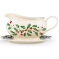 Holiday Gravy Boat & Stand
