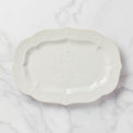 French Perle White 18.5" Serving Platter