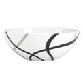 Vibe Black & Grey Medium Serving Bowl