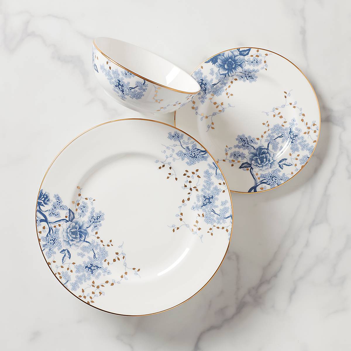 LENOX プレート3枚セットが二組 Garden Grove 3-Piece Place Setting – Lenox Corporation
