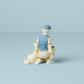First Blessing Nativity Shepherd & Dog Figurine