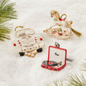 Vintage Record Player Ornament