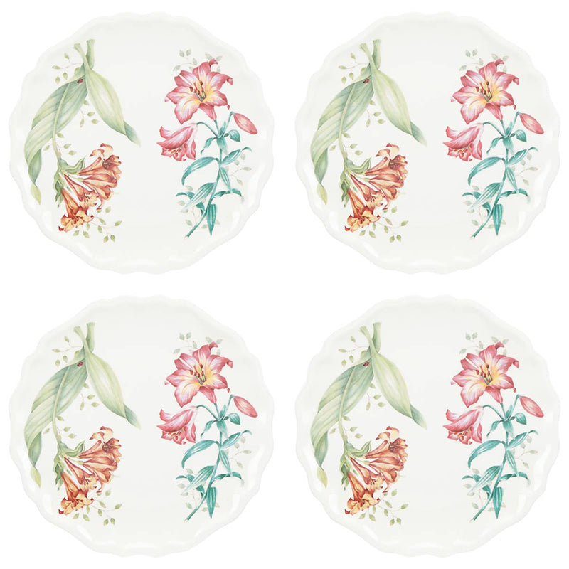 Butterfly Meadow Melamine 4-Piece Accent Plates