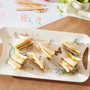 Butterfly Meadow Melamine Hors d'Oeuvres Tray