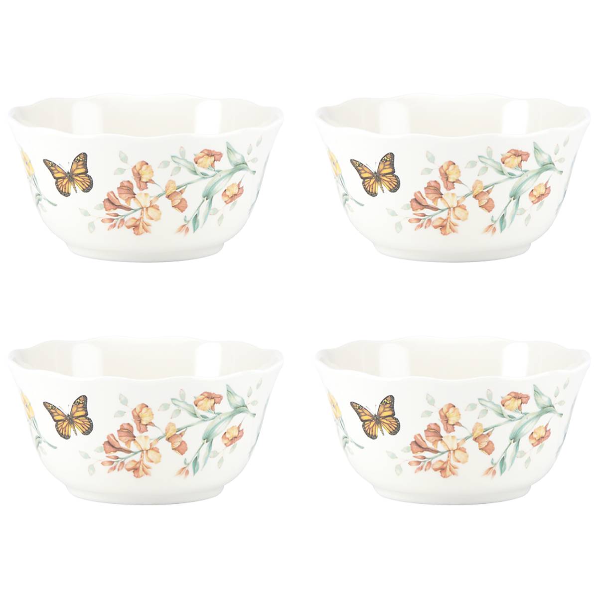 Butterfly Meadow Melamine All-Purpose Bowls - Set of 4