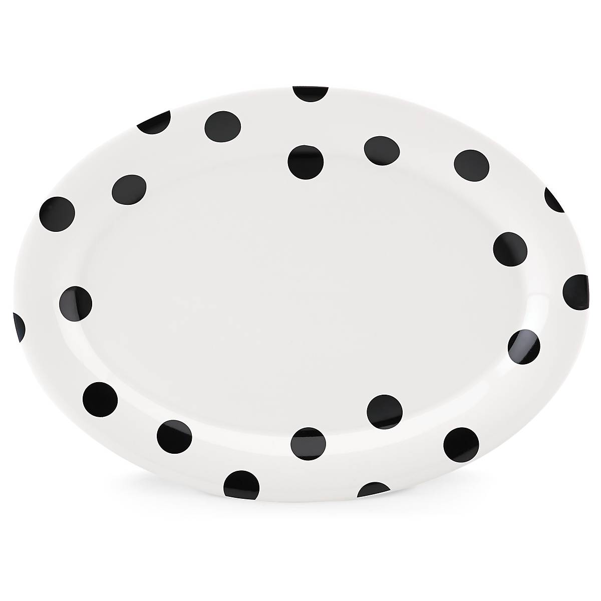 cambridge silversmiths Deco Dot 14" Oval Serving Platter