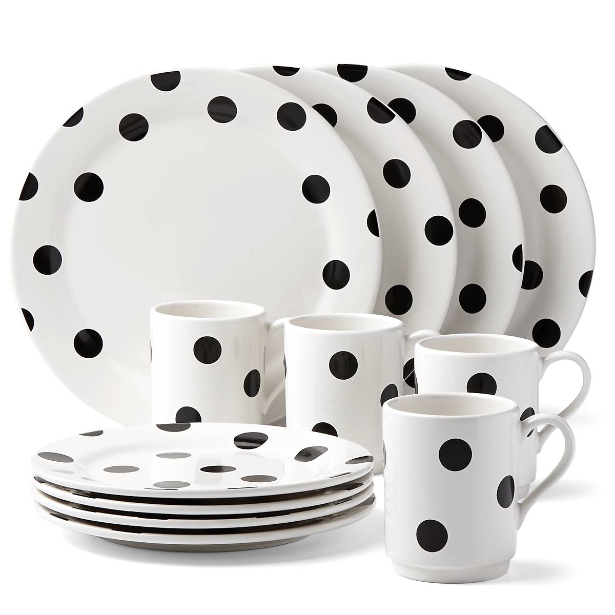 Deco Dot™ 12-piece Dinnerware Set – Lenox Corporation