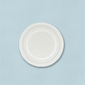 Como White Tidbit Plate