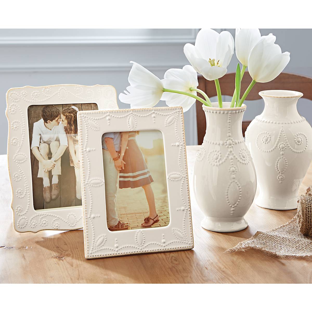 French Perle White 5x7 Photo Frame – Lenox Corporation