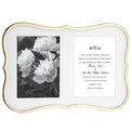 Crown Point Gold Double 5x7 Photo Frame