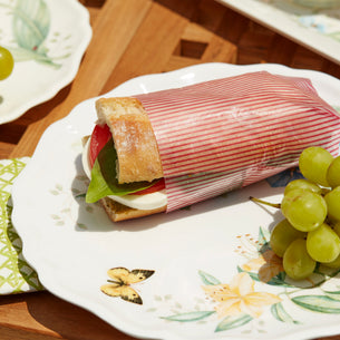Butterfly Meadow Melamine Dinner Plates, Set of 4