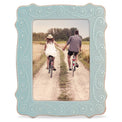 French Perle Ice Blue 5" x 7" Frame