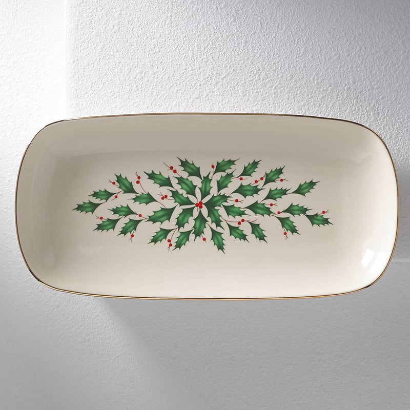 Hosting The Holidays Bread Tray