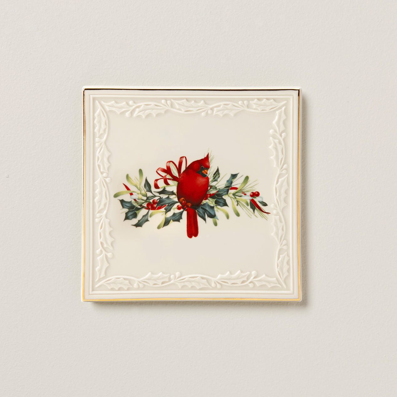 cambridge silversmiths Winter Greetings Trivet