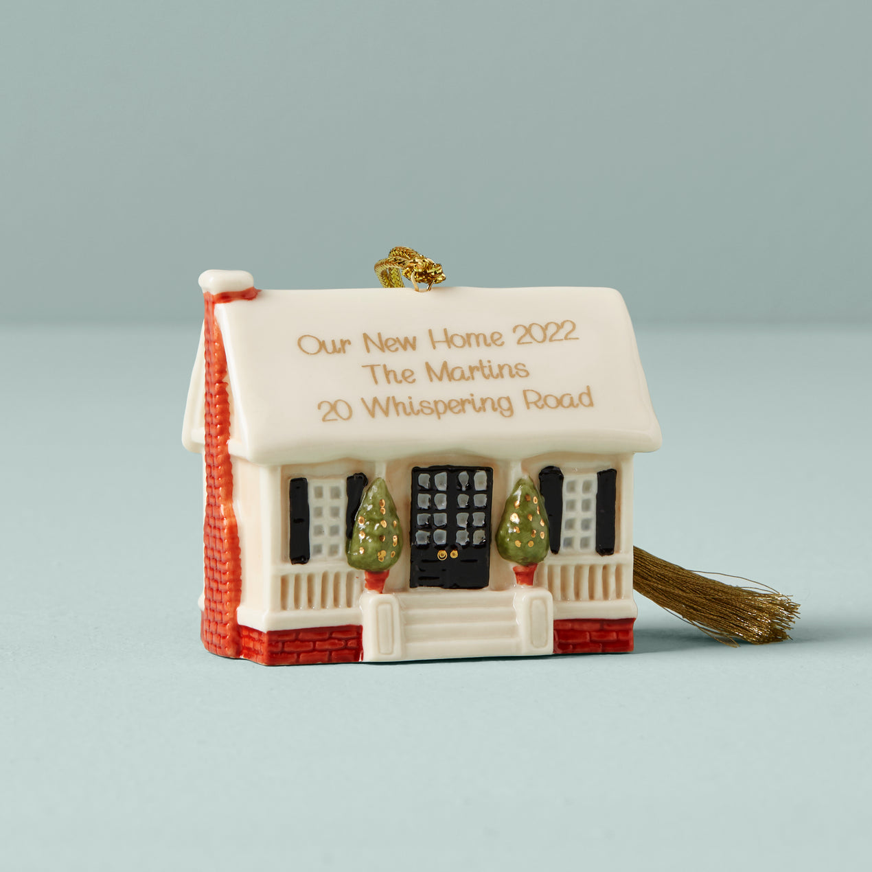 Personalized Our New Home Ornament Lenox Corporation
