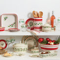 Hosting The Holidays Tree Plate