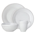 French Carved Pearl 4-Piece Place Setting