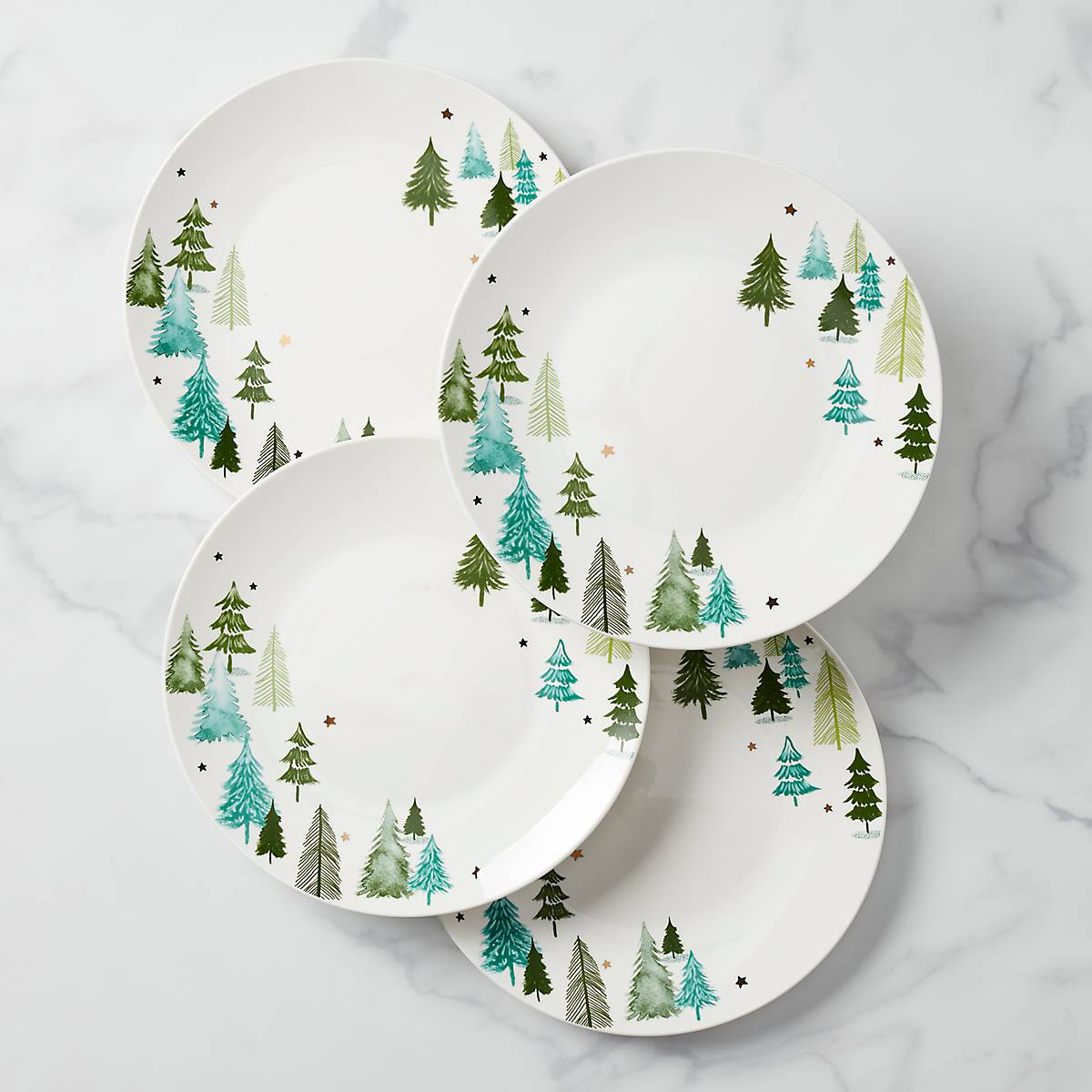 cambridge silversmiths Balsam Lane 4-Piece Dinner Plate Set