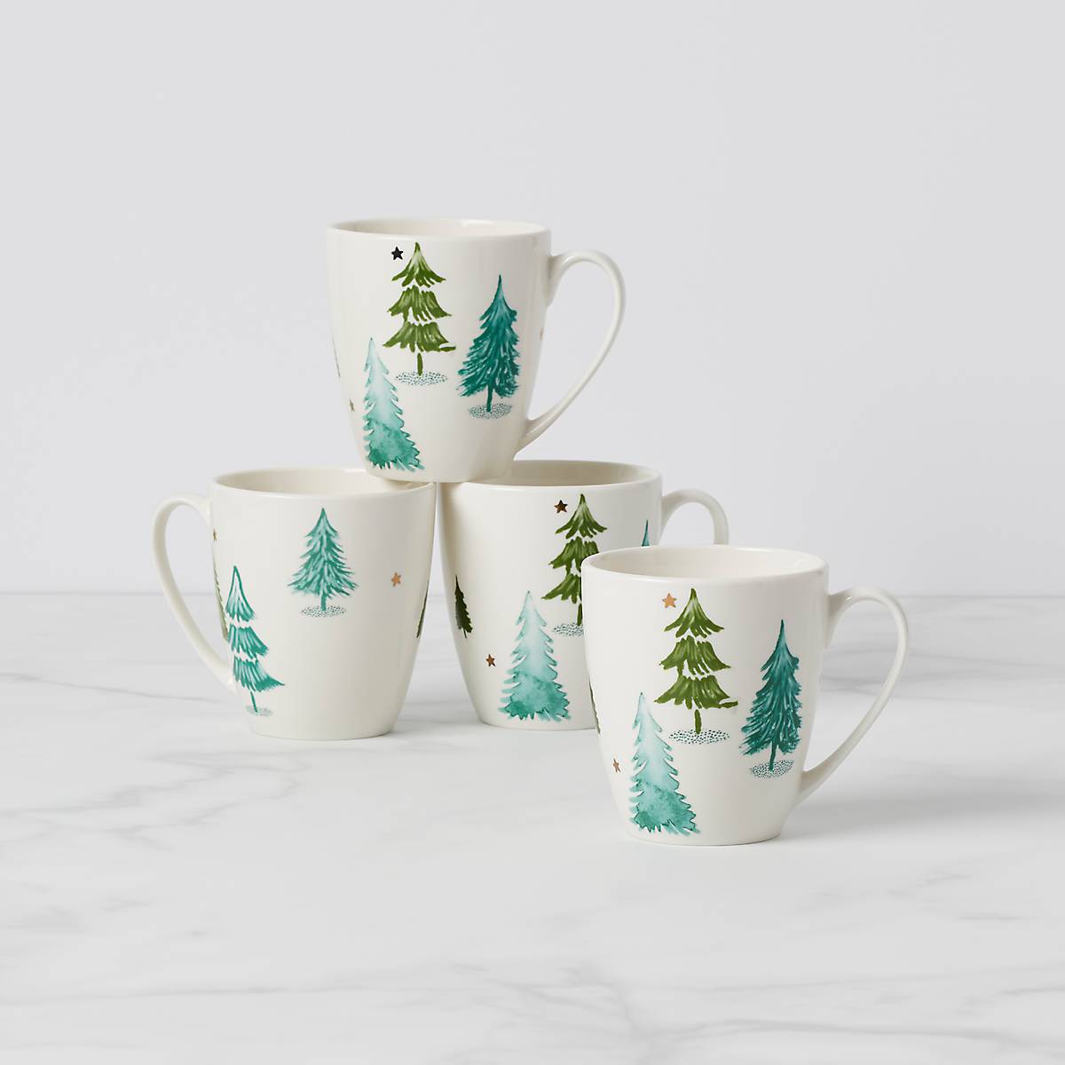 cambridge silversmiths Balsam Lane 4-Piece Mug Set