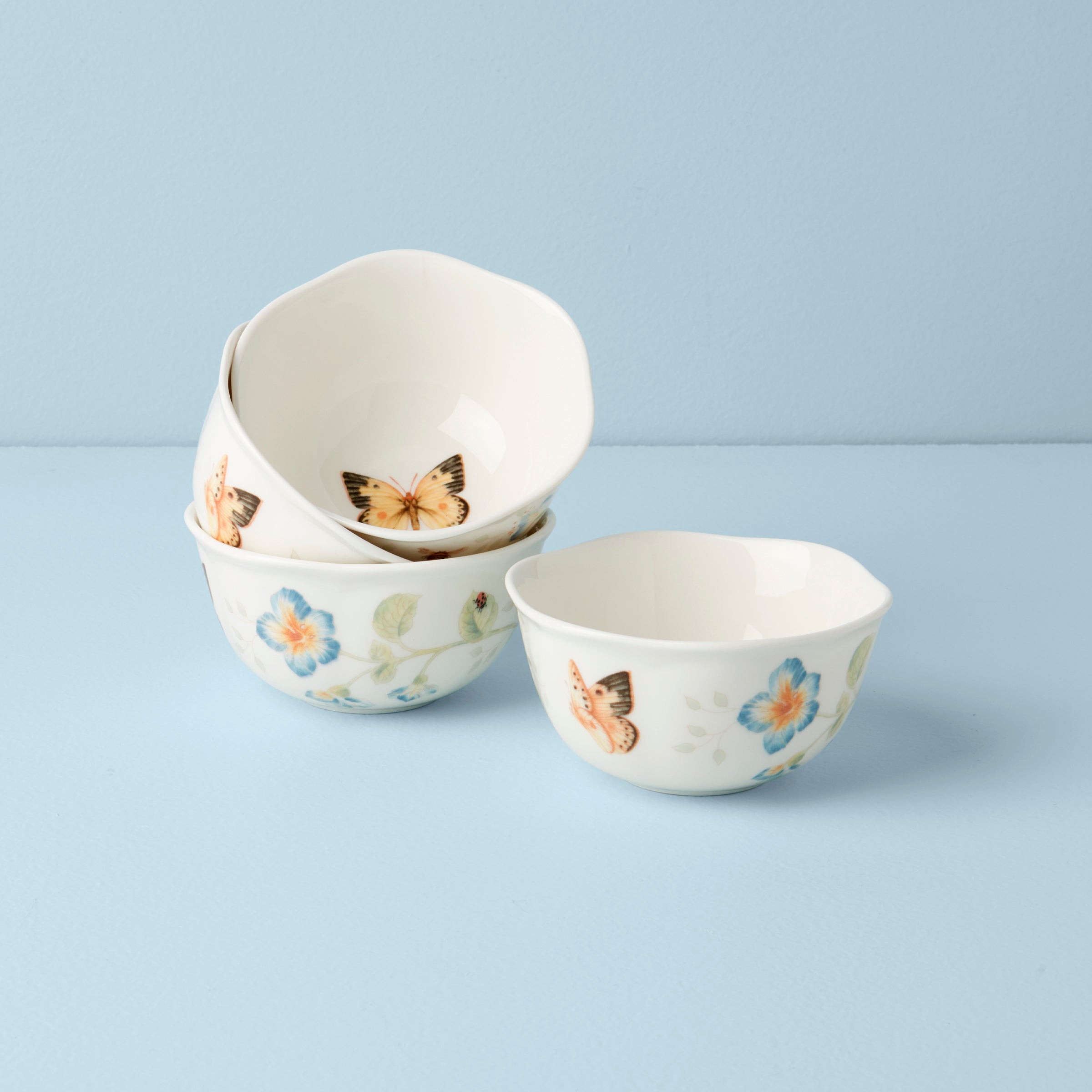 Butterfly Meadow 4-Piece Dessert Bowl Set – Lenox Corporation