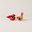 Winter Greetings Bird Figurine Salt & Pepper Set