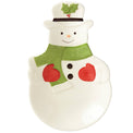 Hosting The Holidays Snowman Spoon Rest
