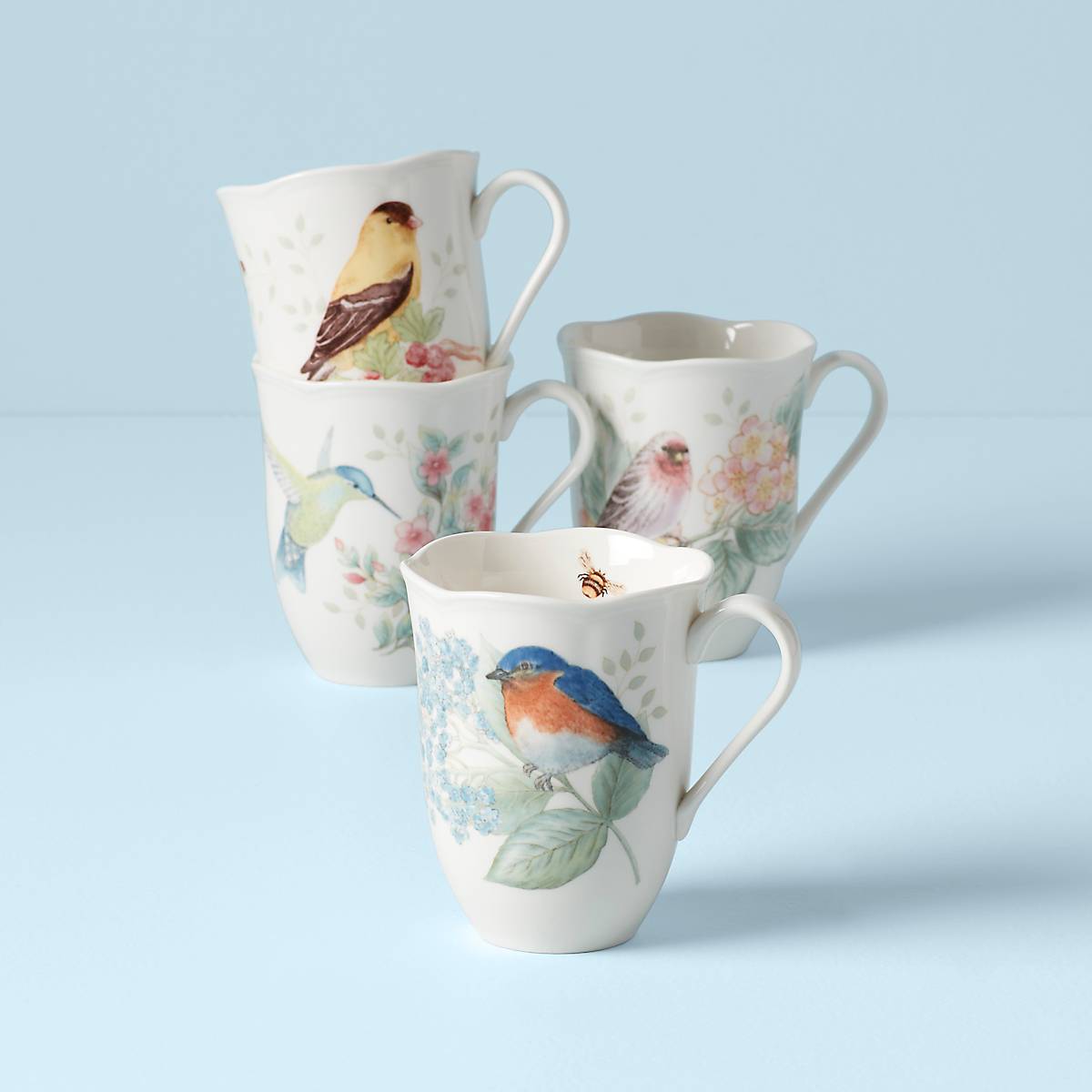 Butterfly Meadow Flutter Mugs - Set of 4 – Lenox Corporation