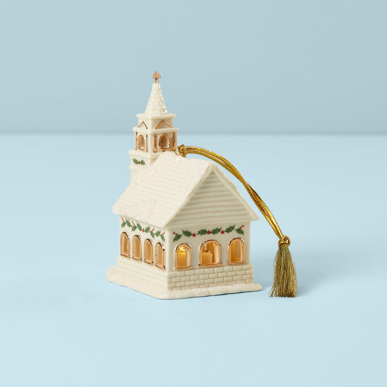 Christmas Village™ Church Lighted Ornament