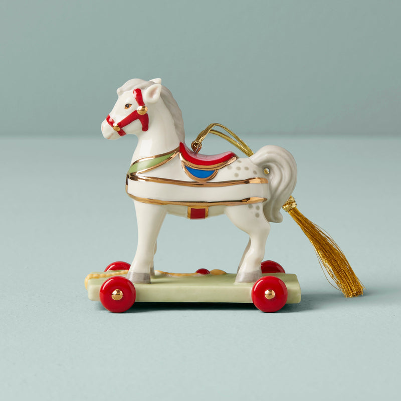Personalized My Vintage Toy Horse Ornament