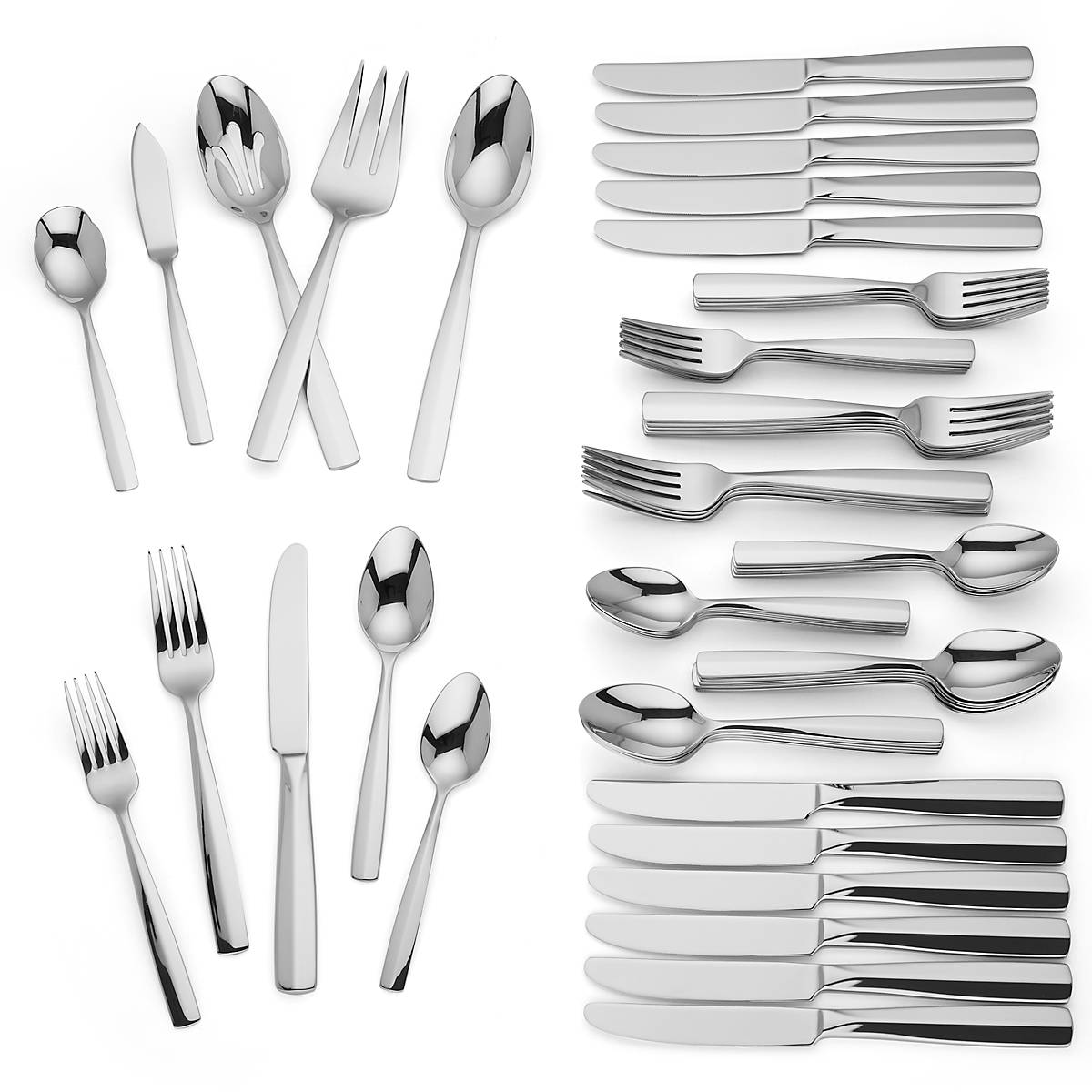 Lachlan 65Piece Flatware Set Lenox Corporation
