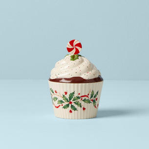 Holiday Bakeshop Cupcake Candy Dish
