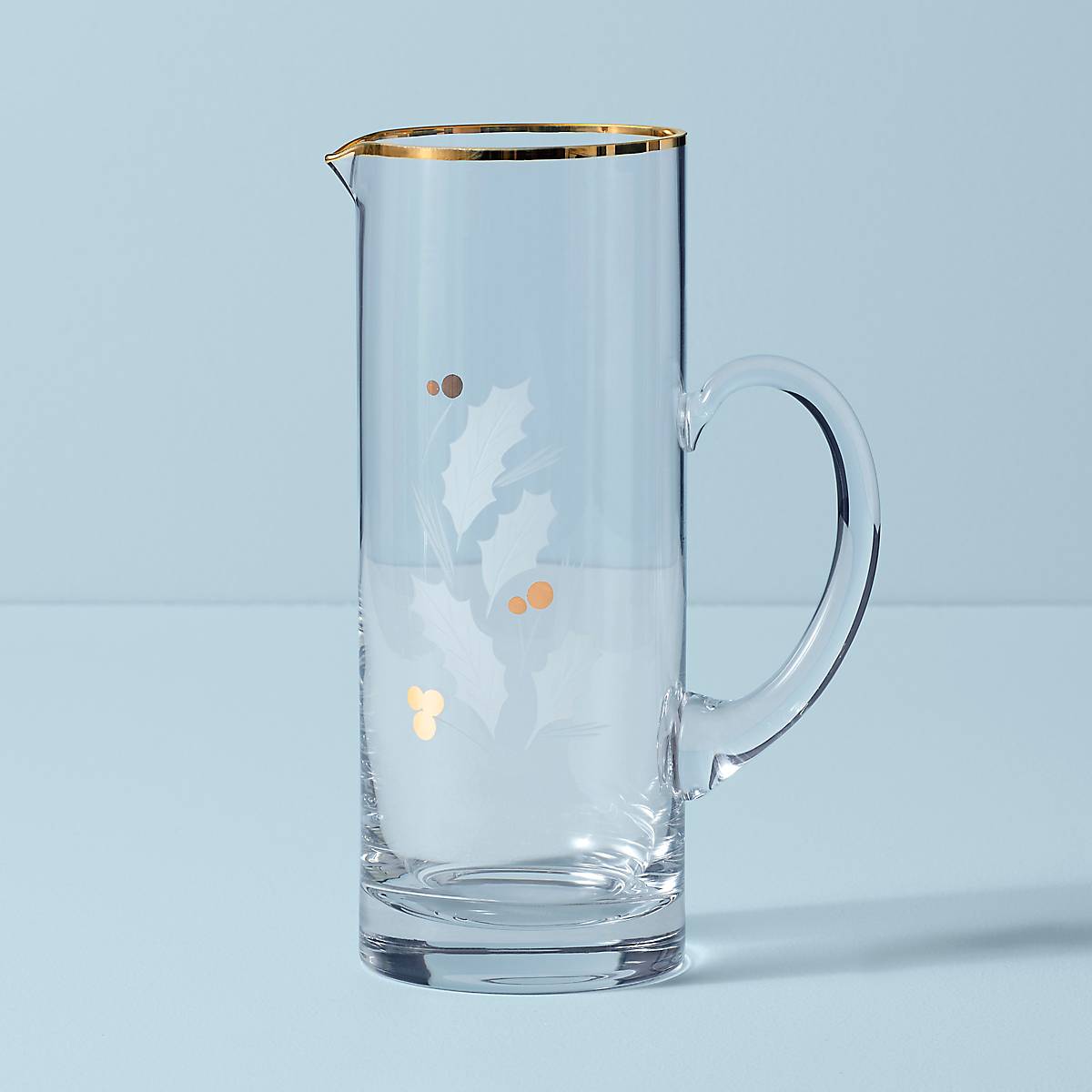 cambridge silversmiths Holiday Gold Pitcher