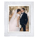 Silver Peony 8" x 10" Frame