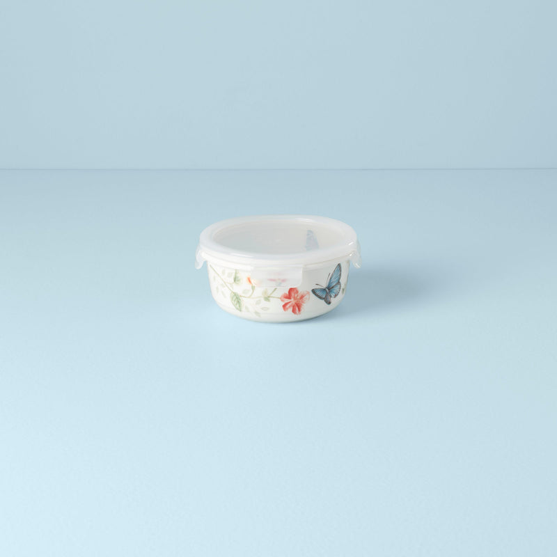 Butterfly Meadow Small Round Food Storage Container